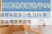 装修需要多少钱,50平米装修需要多少钱