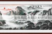 装饰画风水知识大全,装饰画风水学