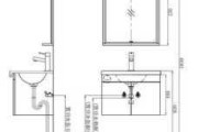 洗脸盆安装高度标准尺寸,洗脸盆安装高度标准尺寸图