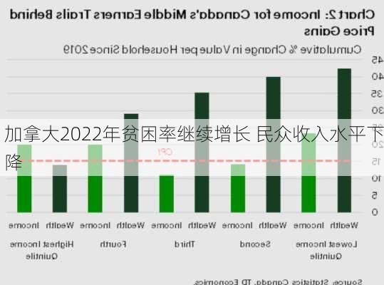 加拿大2022年贫困率继续增长 民众收入水平下降