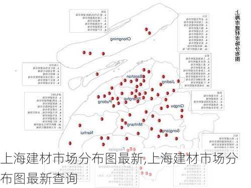 上海建材市场分布图最新,上海建材市场分布图最新查询