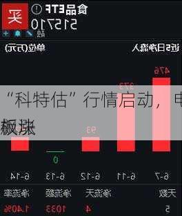 “科特估”行情启动，电子板块
飙涨