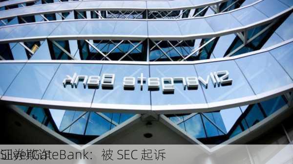 SilverGateBank：被 SEC 起诉
证券欺诈