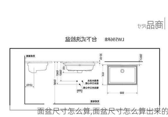 面盆尺寸怎么算,面盆尺寸怎么算出来的